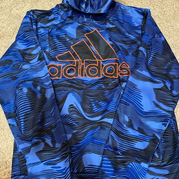 Adidas hoodie- size 14-16- boys - Picture 2 of 3